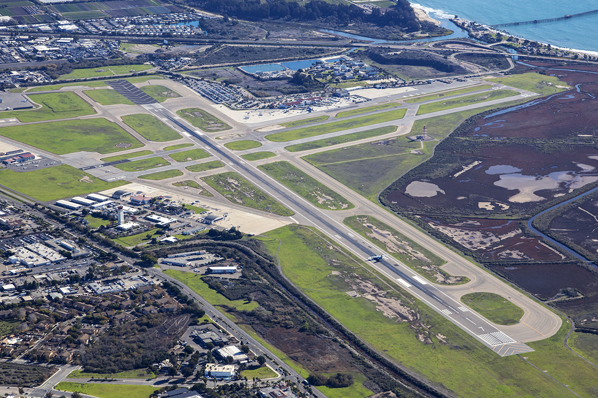 Santa Barbara Airport looking South East SkyVector